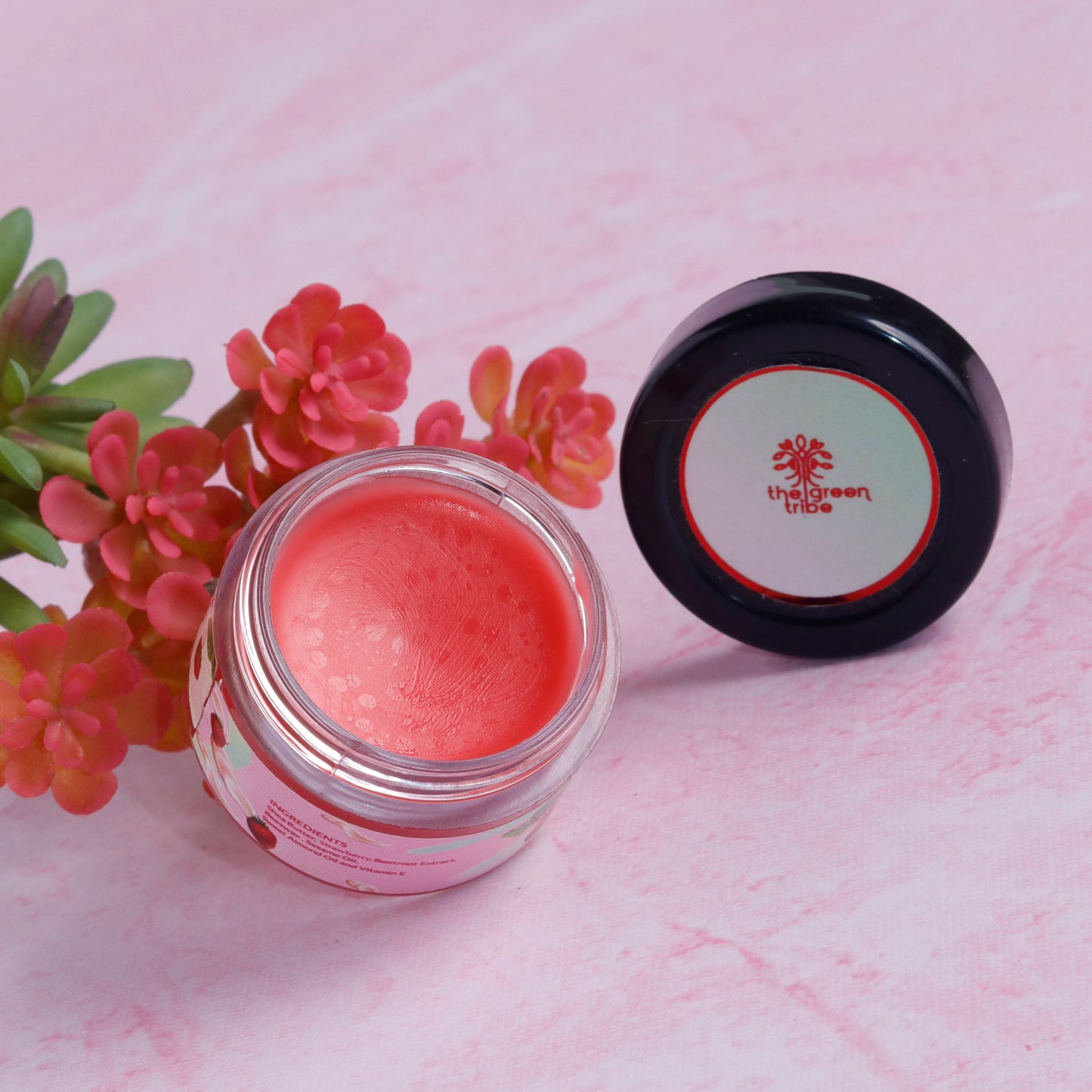Beetroot-Strawberry Tinted Lip Balm