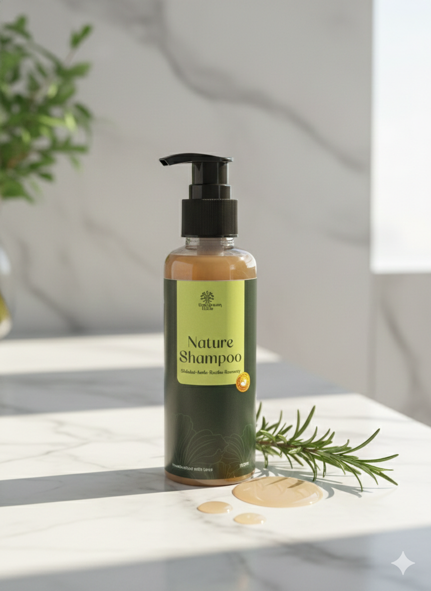 Herbal Shampoo – Cleanse Without Damage