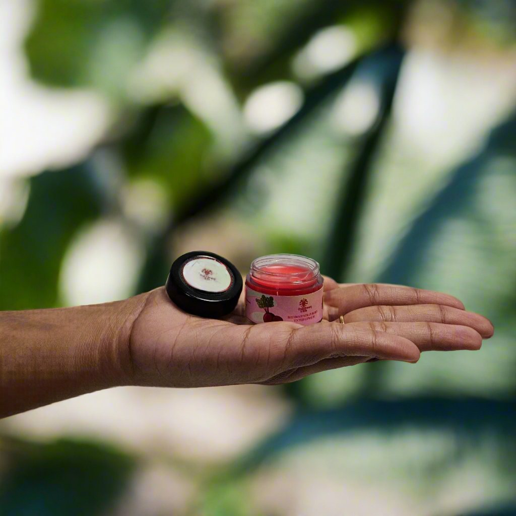 Beetroot-Strawberry Tinted Lip Balm