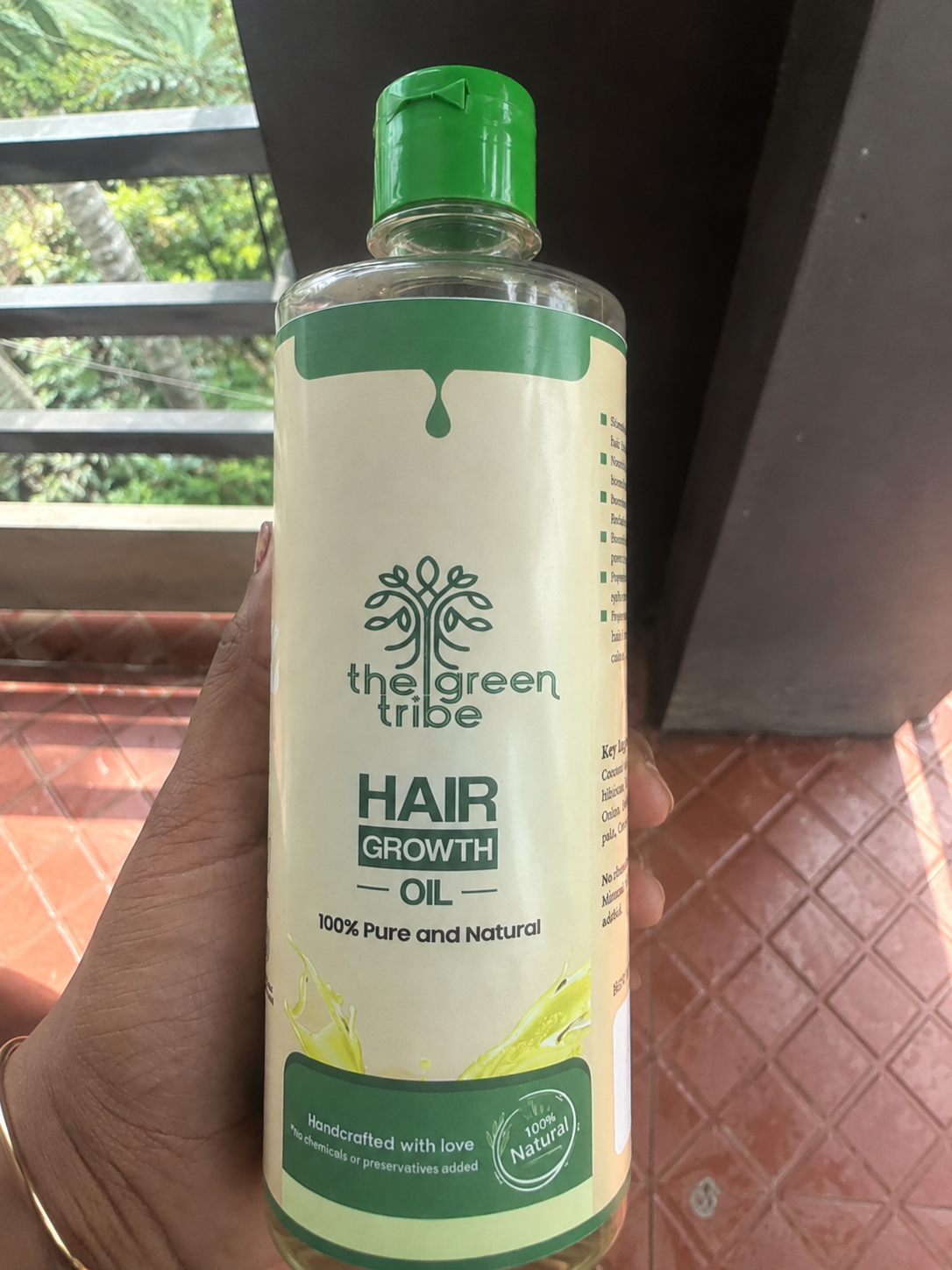 The Green Tribe Herbal Hair Oil