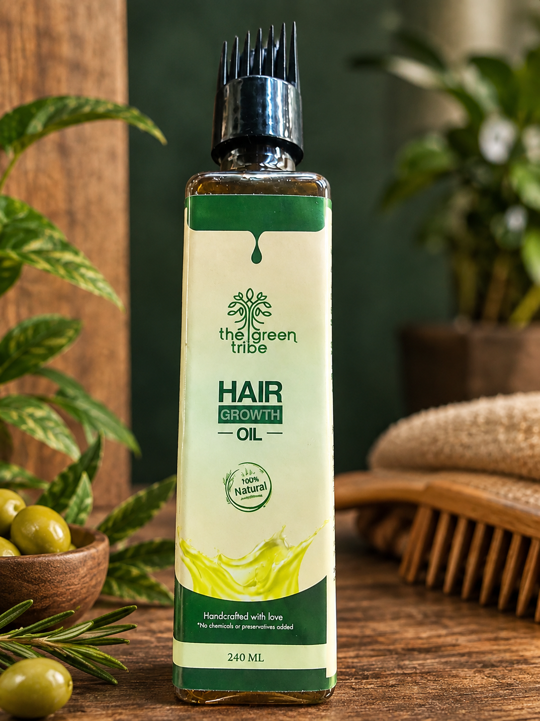 The Green Tribe Herbal Hair Oil